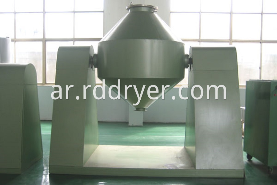 double conical mixer